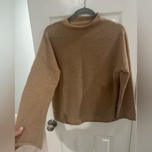 J.Crew roll neck cashmere sweater